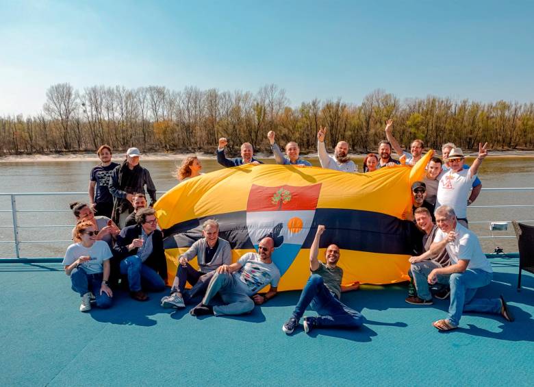 Liberland se conoció en Colombia luego de que el alcalde de Manizales firmara un memorando de entendimiento con ellos. FOTO: CORTESÍA