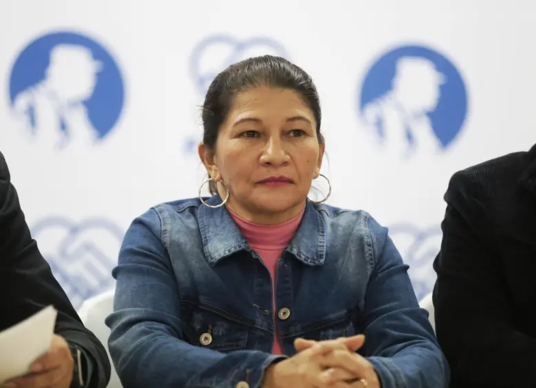 Sandra Ramírez era de las Farc y firmó el Acuerdo de Paz. FOTO: Colprensa