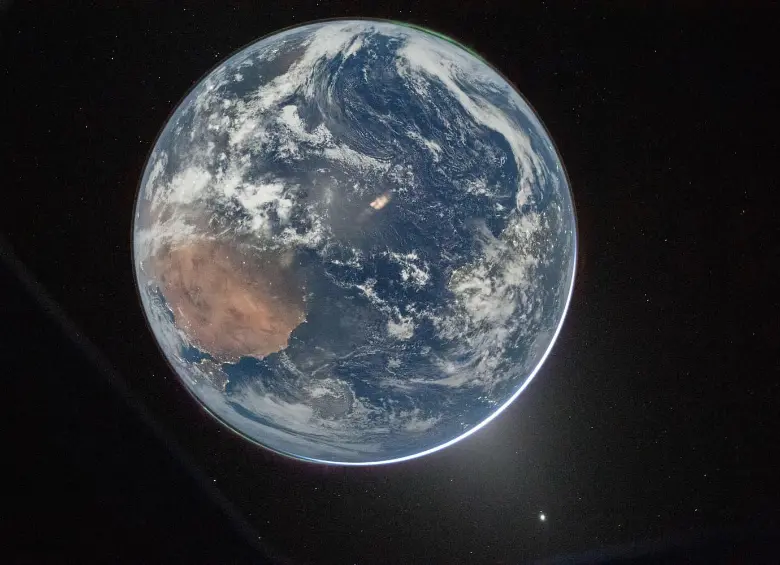 La fotografía fue compartida por la NASA este viernes 3 de abril de 2026. FOTO: Reid Wiseman / NASA