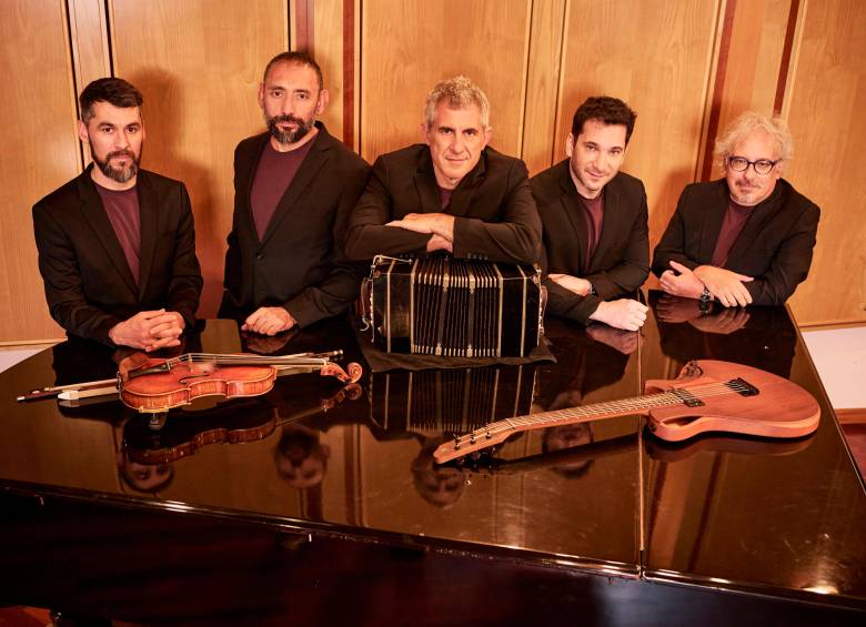 El Quinteto de Astor Piazzolla se presentará en Medellín el jueves 19 de noviembre. FOTO Cortesía Cristian Welcomme