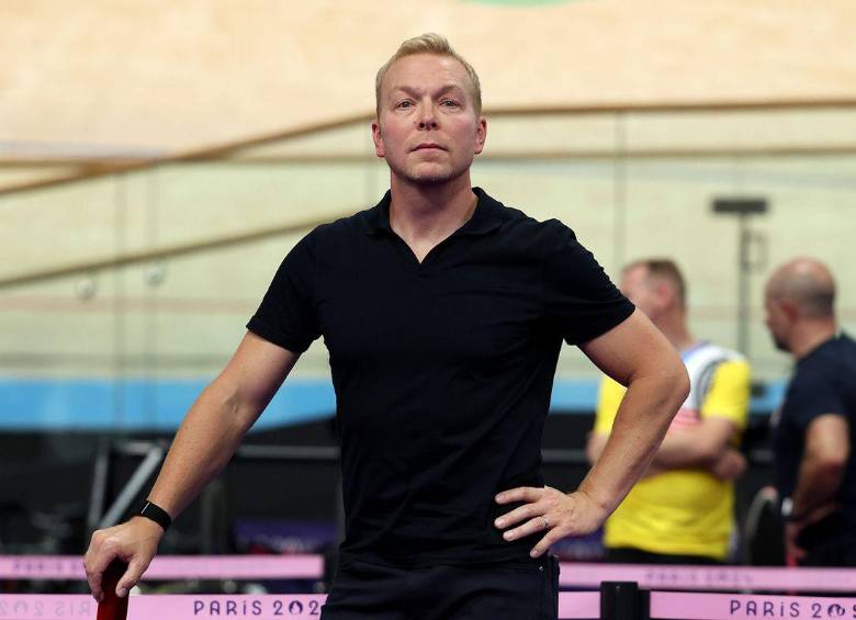 Chris Hoy en los Juegos Olímpicos de París 2024. FOTO: Getty