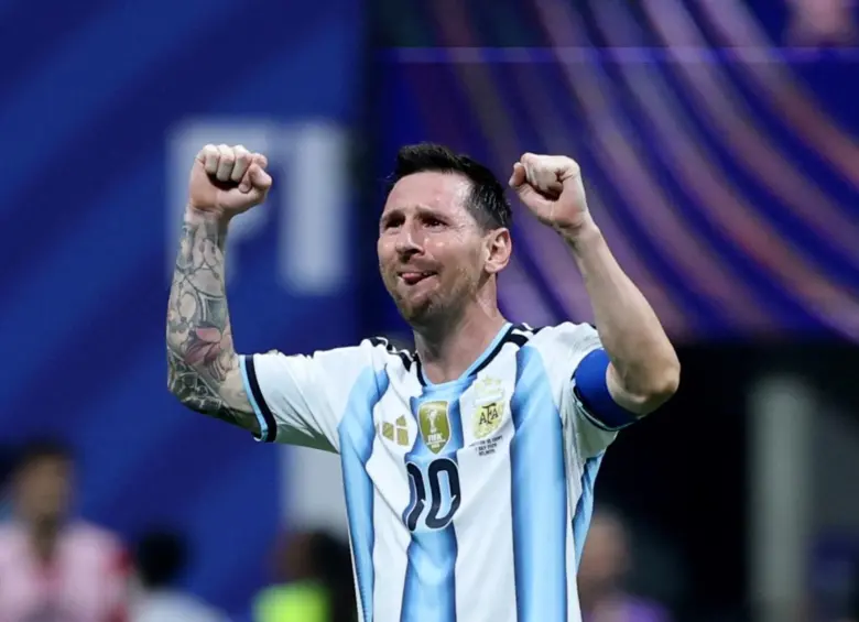 Lionel Messi, líder y capitán de la Selección Argentina. FOTO: AFP