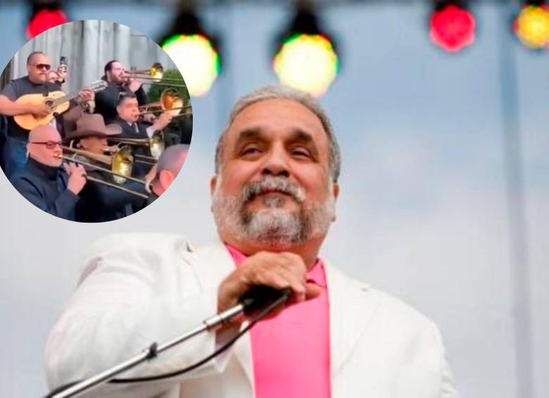 Willie Colón fue despedido por sus seguidores con los compases de La Murga de Panamá. Foto: Afp y pantallazo de redes sociales