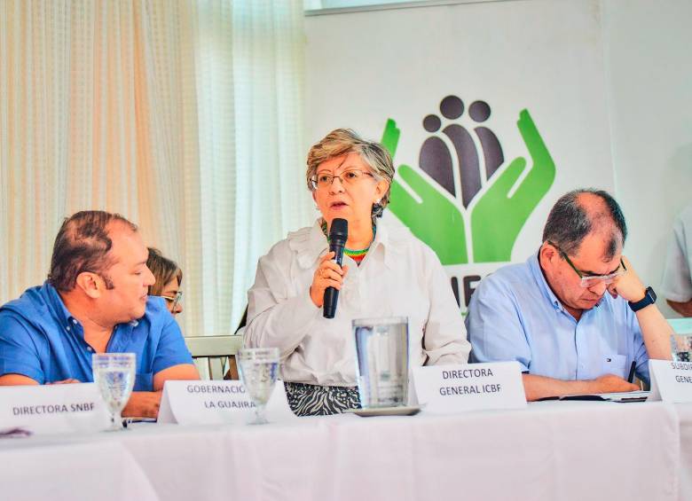 La administradora de empresas Concepción Baracaldo fue nombrada como directora del ICBF por sugerencia de la primera dama, Verónica Alcocer. FOTO: Tomada de Twitter @ICBFColombia