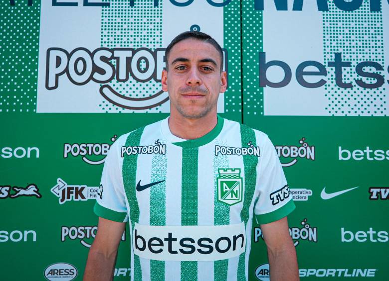 Camilo Cándido tiene 29 años. En Uruguay, su país natal, jugó en el Club Nacional. Fue compañero de Luis Suárez. FOTO: Cortesía Atlético Nacional