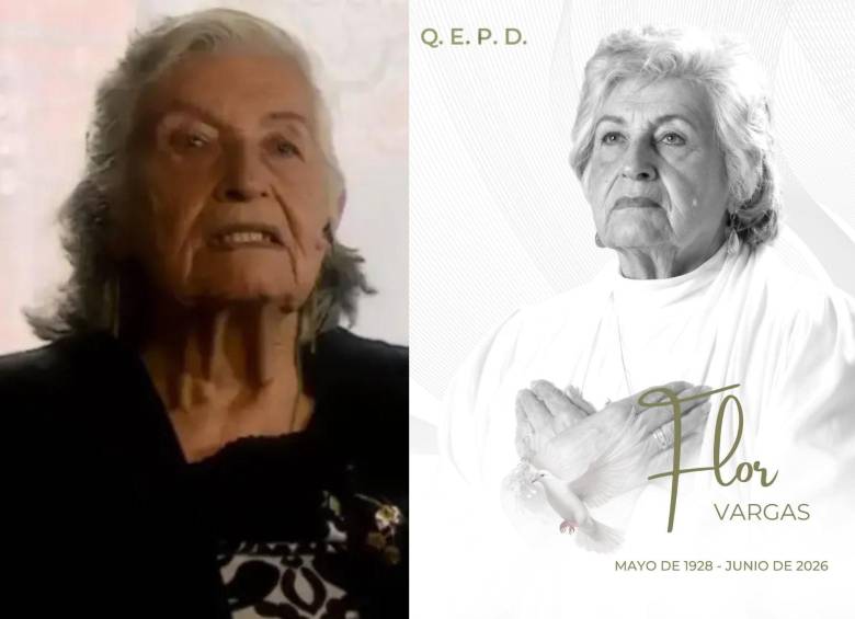 Luto en la televisión colombiana; falleció la actriz Flor Vargas a los 98 años. Foto: Caracol TV / redes sociales @actoresscg
