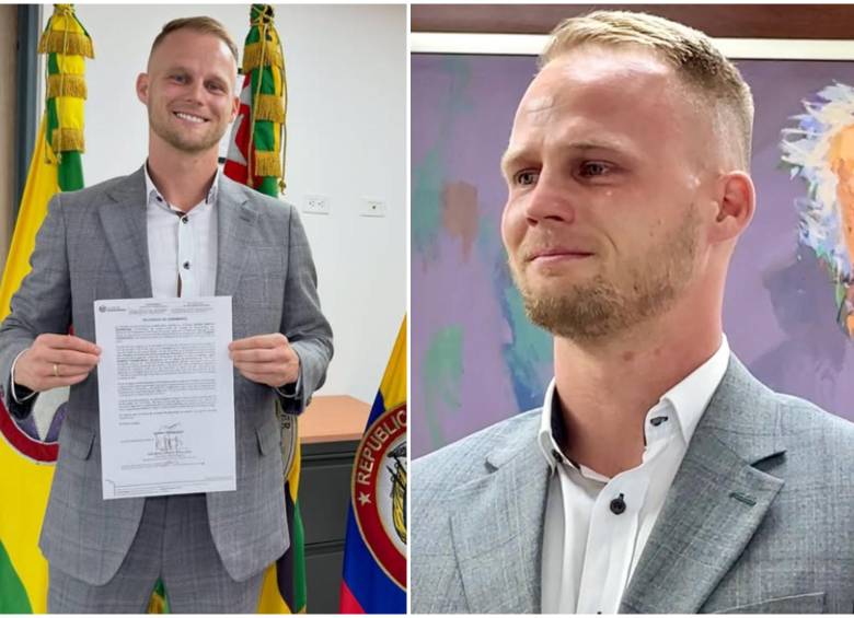 El juramento representó el paso final de una trayectoria que comenzó en 2016, año en el que arribó al país con el objetivo de radicarse definitivamente para documentar su cultura y tradiciones. FOTO: Tomada de redes sociales @dominiccolombia