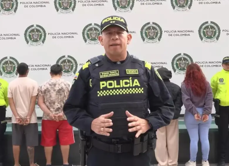 El brigadier general Giovanni Cristancho, comandante de la Policía Metropolitana de Bogotá. FOTO: Policía Metropolitana de Bogotá.