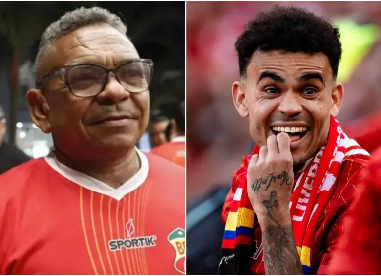 El padre de Luis Díaz, Mane Díaz, dio detalles por primera vez del futuro de su hijo tras ganar la Premier League con Liverpool. FOTO: REDES SOCIALES LIVERPOOL Y MANE DÍAZ