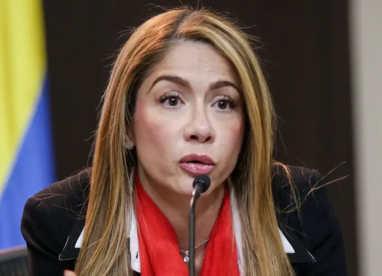 Catherine Juvinao fue reelegida representante a la Cámara por Bogotá para 2026-2030. Foto: Colprensa.