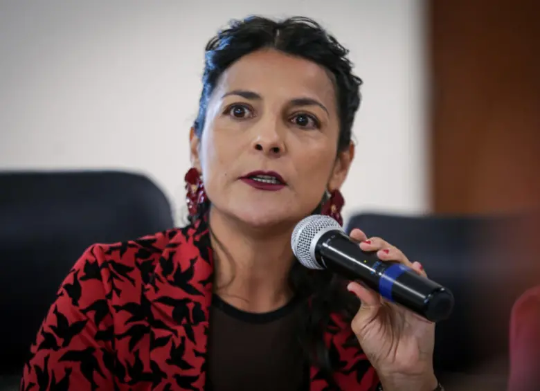 Ministra de Ambiente Irene Vélez. Foto: Colprensa