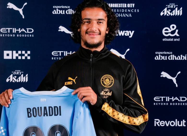 Ayyoub Bouaddi, la venta más cara de la Ligue 1 francesa en su historia. FOTO: X ManCity