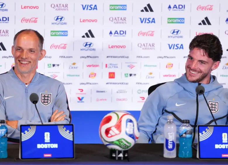 Tomas Tuchel (izquierda) dirige a Inglaterra y es el cuarto con el salario más alto de United 2026. Foto: Xinhua