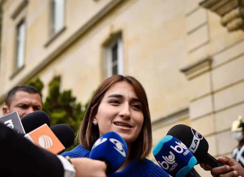 Laura Sarabia, embajadora de Colombia en Reino Unido. Foto: Colprensa
