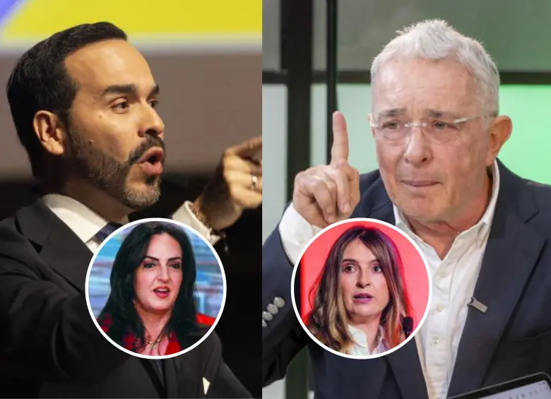 Abelardo de la Espriella pasó de decir que era “más uribista que doña Lina (Moreno, esposa de Uribe)” a ir detrás de sus bases de votantes y desplazarlo como caudillo. FOTO Camilo Suárez y Juan Antonio Sánchez