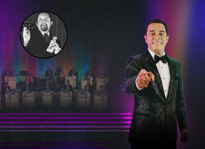 Compre la orquesta fue uno de los programas concurso más populares de la televisión colombiana en los 80 y ahora Filarmed lo revivirá en vivo con la presentación de Dany Alejandro Hoyos. FOTOS Cortesía Filarmed y Colprensa.