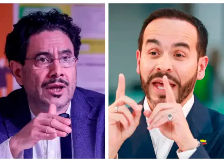 Cepeda es primero en intención de voto; De la Espriella es segundo y en ascenso. FOTO Colprensa/Manuel Saldarriaga-El Colombiano