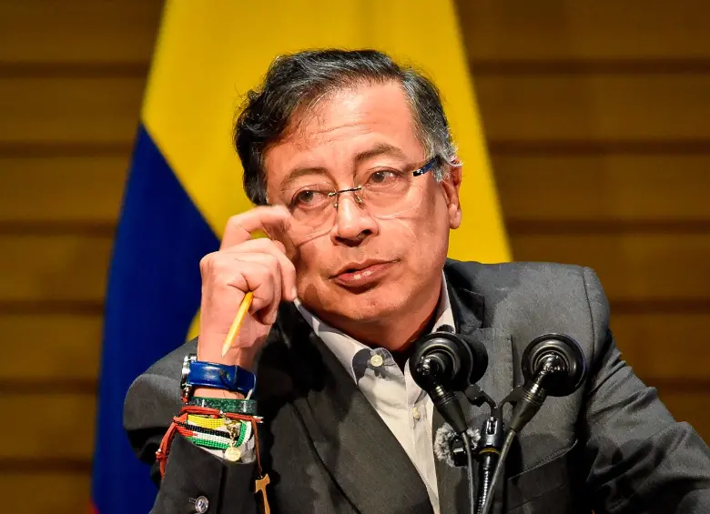 El presidente Gustavo Petro está en la Lista Clinton desde el pasado 23 de octubre. FOTO: COLPRENSA.