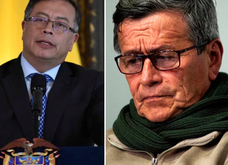 El presidente Gustavo Petro respondió al video que Pablo Beltrán envió a evento organizado por la USO. Fotos: Getty.