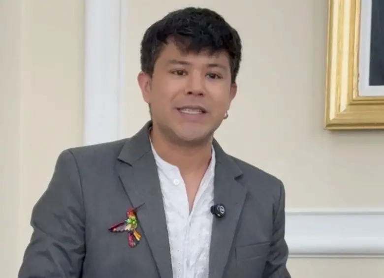 Andrés Cancimance, del Putumayo e integrante del Pacto Histórico, apoyó la radicación de moción de censura. Foto: redes sociales