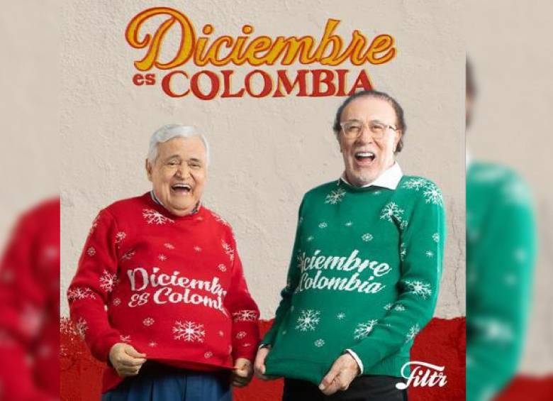 Barón y Vinasco han decidido unir fuerzas para hacer una playlist que busca convertirse en la acompañante musical ideal para las fiestas de Navidad y Año Nuevo. FOTO cortesía
