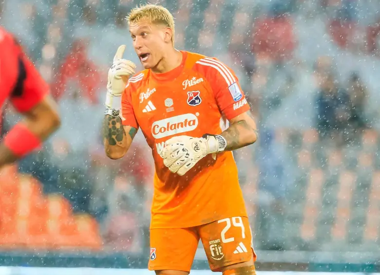 El arquero uruguayo Washington Aguerre atajó 45 partidos en el DIM. Encajó 39 goles. Foto: Camilo Suárez