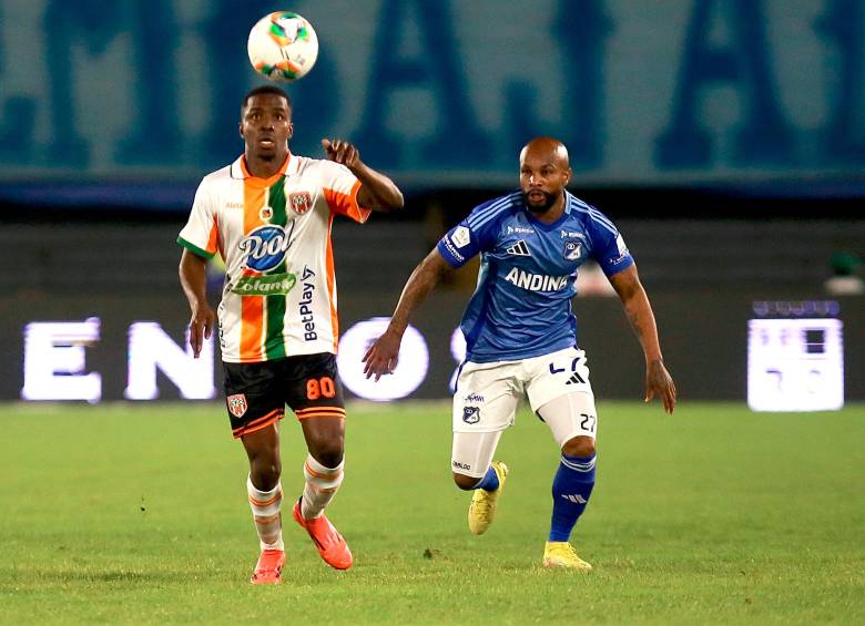 Imágenes del encuentro que sostuvieron Millonarios y Envigado en la fecha 19 de la Liga. FOTO Colprensa