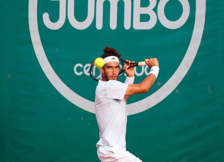 El tenista colomboespañol Adria Soriano Barrera ocupa el puesto 507 del ranking de la ATP FOTO ATP Challenger Jumbo Open Rionegro