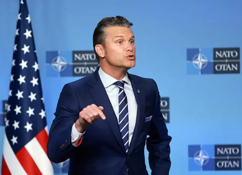 El secretario de Defensa de Estados Unidos, Pete Hegseth. FOTO: AFP