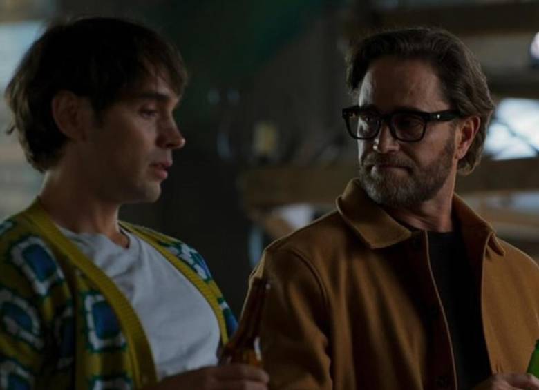 Leo Deluglio y Michael Brown en la serie. FOTO: Cortesía