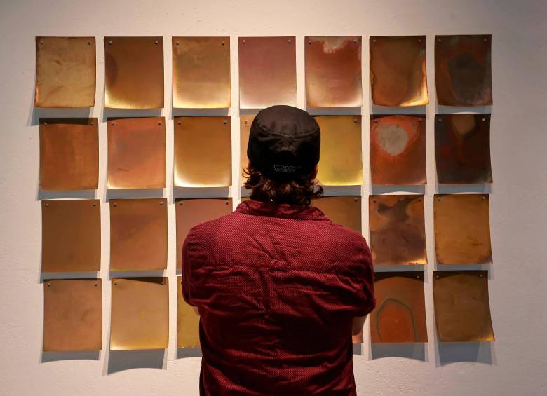 Esta pieza hace parte de Alquimia. Es del artista Carlos Carmona. FOTO: Manuel Saldarriaga.