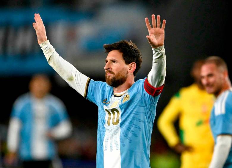 Lionel Messi, de 39 años, jugó su partido de despedida con la Selección Argentina en el estadio Monumental de Buenos Aires. Foto: AFP