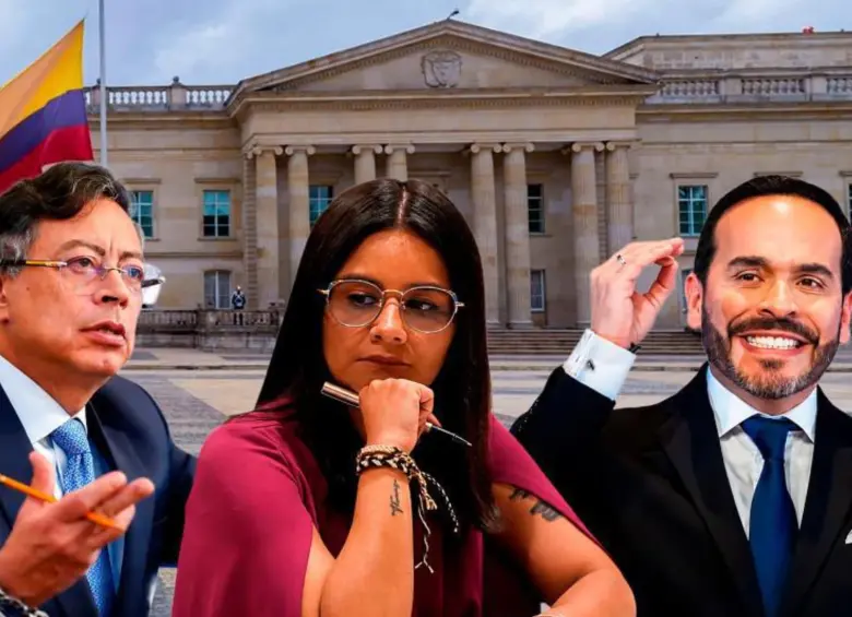 Angie Rodríguez llegó a ser una de las principales escuderas de la presidencia de Petro, pero parece que entregará información que le convenga al gobierno entrante. FOTO Presidencia y El Colombiano 