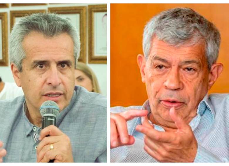 Según Velasco (izquierda), las críticas debieron hacerse en el interior de un espacio deliberativo, como era el consejo de ministros. FOTO: MININTERIOR/EL COLOMBIANO