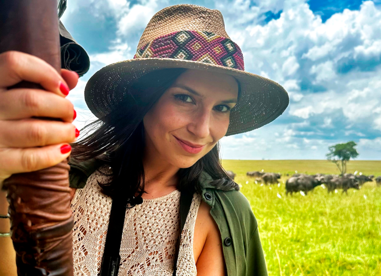 Verónica Zumalacárregui es la periodista y presentadora del programa Me voy a comer el mundo. FOTO Cortesía El Gourmet