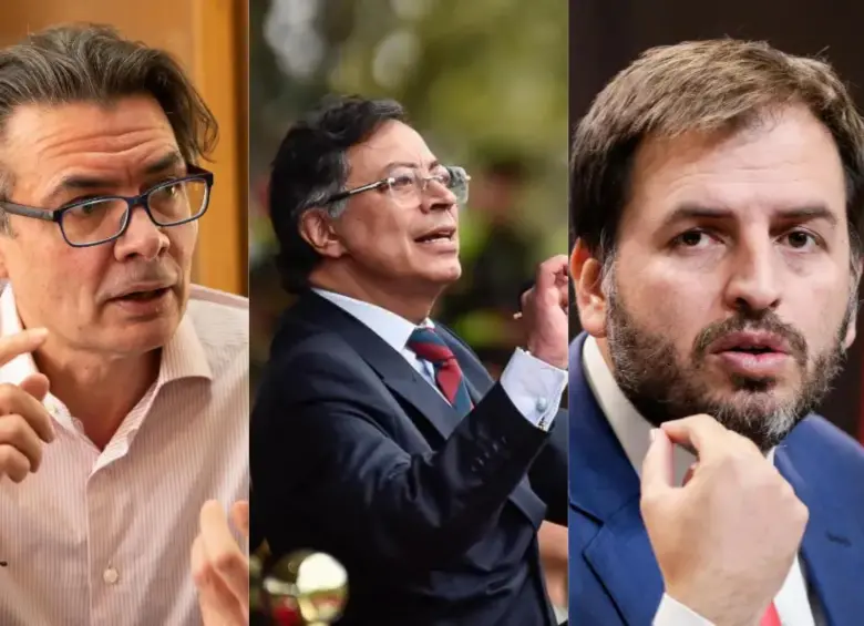 Alejandro Gaviria y Andrés Forero criticaron fuertemente al mandatario colombiano. FOTOS: COLPRENSA.