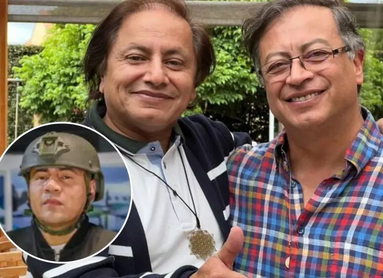 El hermano del presidente Gustavo Petro, Juan Fernando Petro, aseguró que el audio y la imagen que lo involucran con ‘Pipe Tuluá’ son un “montaje”. Foto