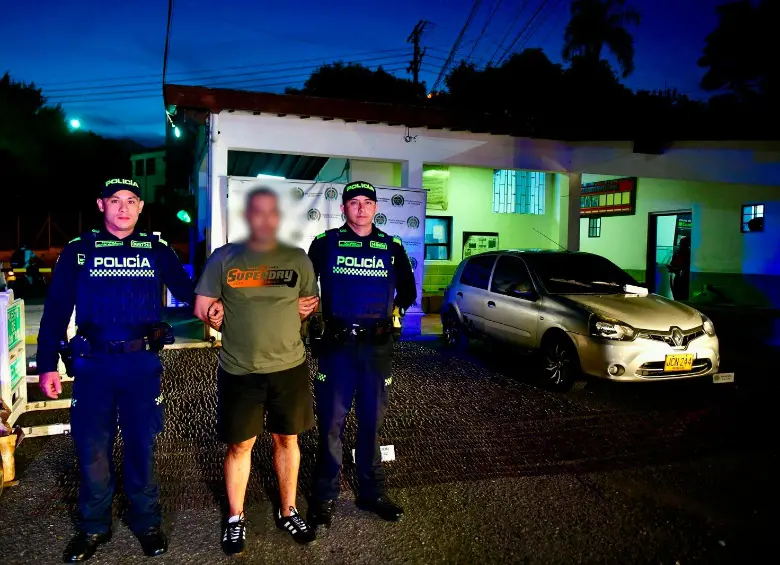 Lo encontraron con 9.000 balas/FOTO: POLICÍA NACIONAL