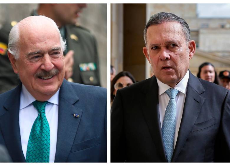 El exmandatario culpó al nuevo presidente del Senado (derecha) de ser el responsable del “petroconservatismo”. FOTO: COLPRENSA