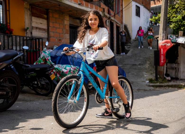 También hubo quienes estrenaron bicicleta, un regalo que nunca pasa de moda. Foto: Carlos Velásquez