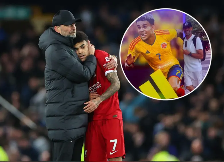 Jürgen Klopp fue el promotor del fichaje de Luis Díaz al Liverpool. Fotos: Getty Images y captura Instagram @kloppo