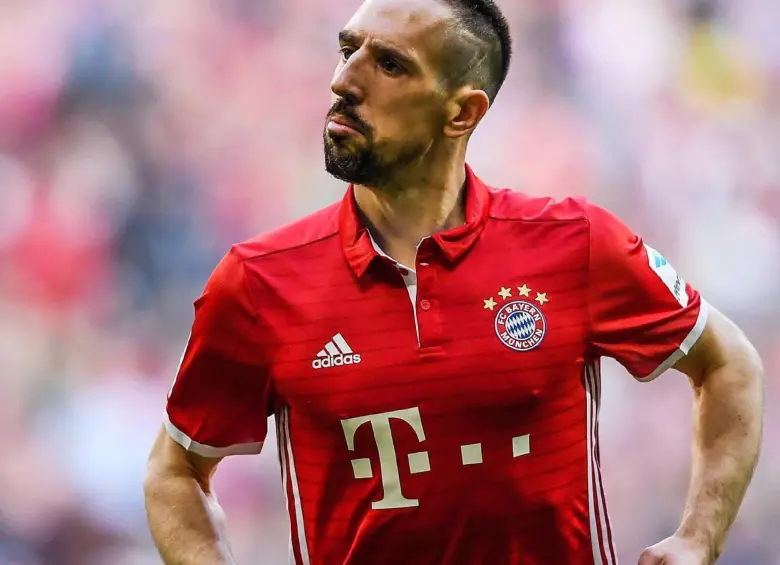 Ribéry cuando estaba en el Bayern Múnich. FOTO: Tomada de redes sociales @franckribery7