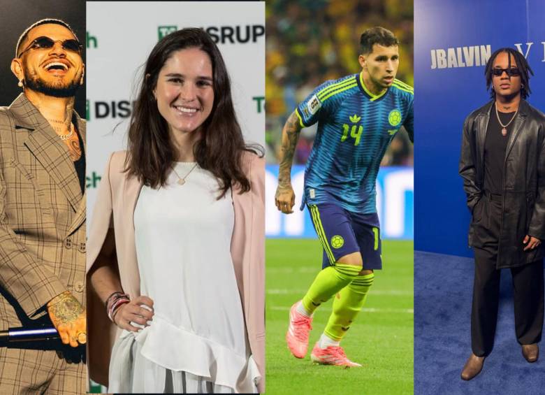 Kapo, Valentina Agudelo, Gustavo Puerta y Hamilton son algunos jóvenes destacados en el listado. Fotos: Juan Antonio Sánchez y redes sociales