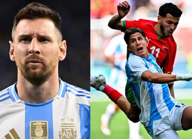 Lionel Messi, referente y capitán de la Selección Argentina mayores, reaccionó al escándalo con la albiceleste en los Juegos Olímpicos ante Marruecos. FOTO: COPA AMÉRICA Y AFP