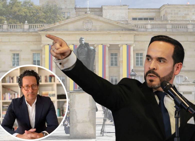 Ricardo Valencia fue declarado insubsistente tras defender cifras del Dane del gobierno Petro. FOTOS: Colprensa y redes sociales