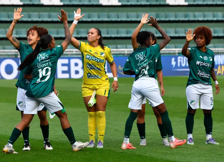 El elenco vallecaucano jugó tres series de penaltis en el torneo continental disputado en Argentina. Foto: Getty