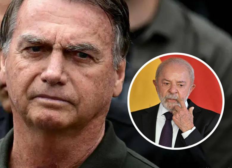 Mientras Bolsonaro ve cómo su horizonte en prisión se acorta, Lula da Silva enfrenta una rebelión parlamentaria que cuestiona su liderazgo a solo seis meses de las elecciones. FOTO: AFP y Getty