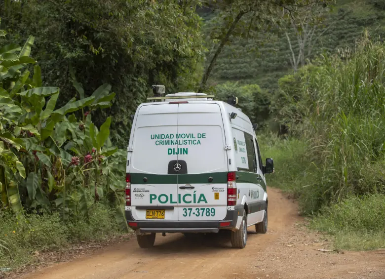 Las tres personas fueron asesinadas en el corregimiento Santa Rita, ubicado a 25 minutos del parque principal de Andes. FOTO: ARCHIVO-CAMILO SUÁREZ