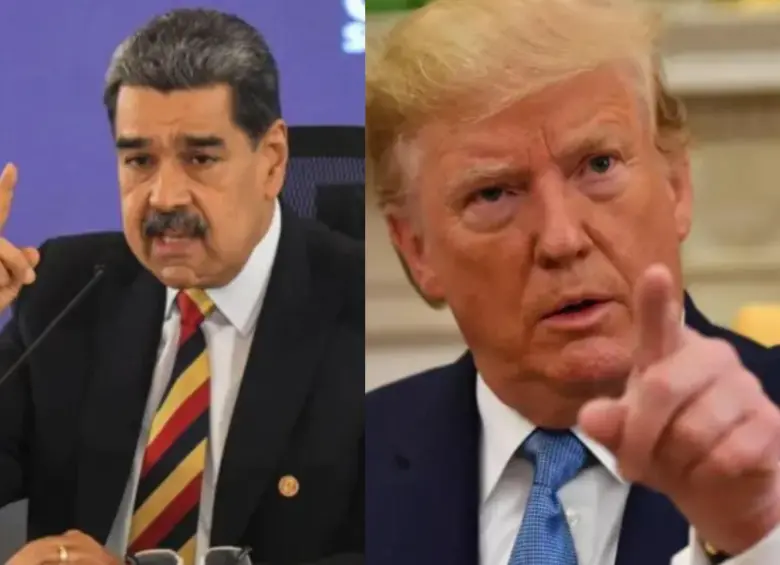 El Gobierno de Nicolás Maduro alertó a EE. UU. sobre un presunto plan con explosivos contra su embajada en Caracas. FOTOS: Agencia Xinhua y AFP