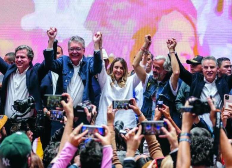 Juan Daniel Oviedo fue el segundo más votado de la Gran Consulta, justo detrás de Paloma Valencia, 1.2 millones de votos.. Foto: Colprensa